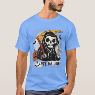 Funny Halloween Grim Sensenmann T-Shirt