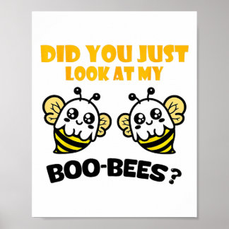 Funny Halloween hast du gerade meine Boo-Bienen C Poster
