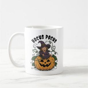 Funny Halloween Hexe Kaffeetasse