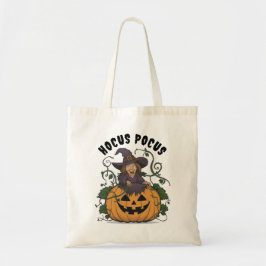 Funny Halloween Hexe Tragetasche