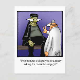 Funny Halloween Humour carte postale