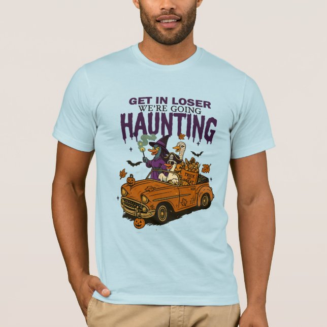 Funny Halloween - Kommen Sie in Loser und wir sind T-Shirt (Vorderseite)