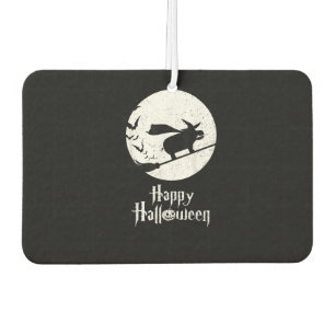 Funny Halloween Kostüm Hexe Hippo Lover Geschenk Autolufterfrischer