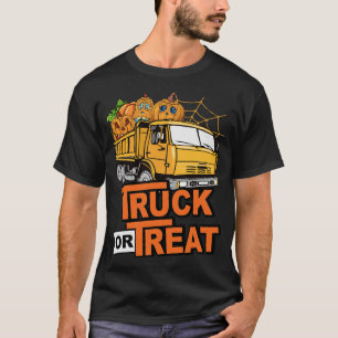 Funny Halloween LKW oder Leckerei Pumpkins Kleinki T-Shirt