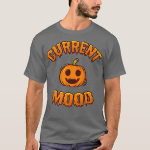 Funny Halloween Niedlich Pumpkin Kürbislaterne Cur T-Shirt
