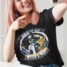 Funny Halloween Nurse T - Shirt