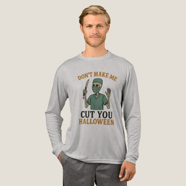 Funny Halloween Operation T - Shirt (Volle Vorderseite)