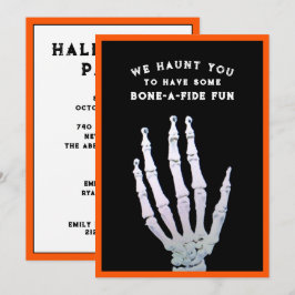 Funny Halloween Party Einladung