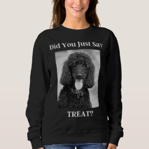 Funny Halloween Poodle Sweatshirt