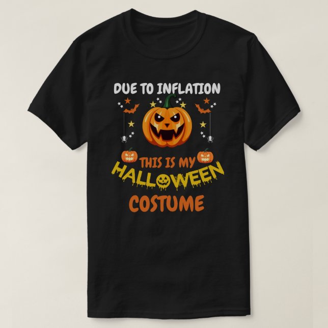 Funny Halloween Pumpkin Costume T-Shirt (Design vorne)