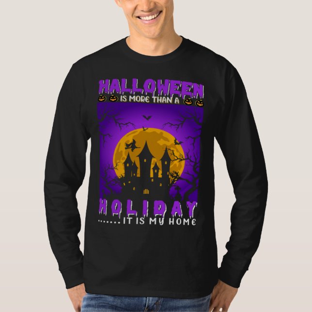 Funny Halloween Shirt Party Happy Pumpkin Graphic  (Vorderseite)