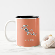 Funny Halloween Skelton Tasse Geschenk für BF GF