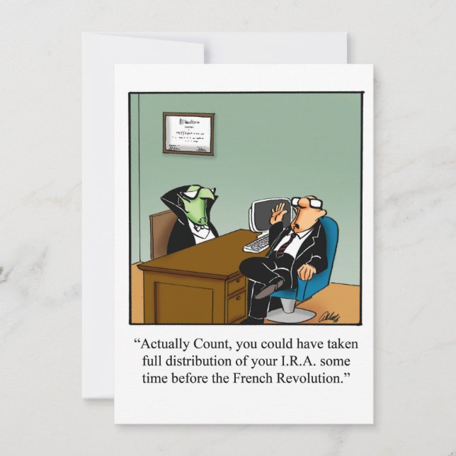 Funny Halloween Spaß Grußkarte Feiertagskarte (Vorderseite)