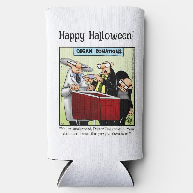 Funny Halloween Spaß kann Cooler Geschenk Selters Dosenkühler (Vorderseite)