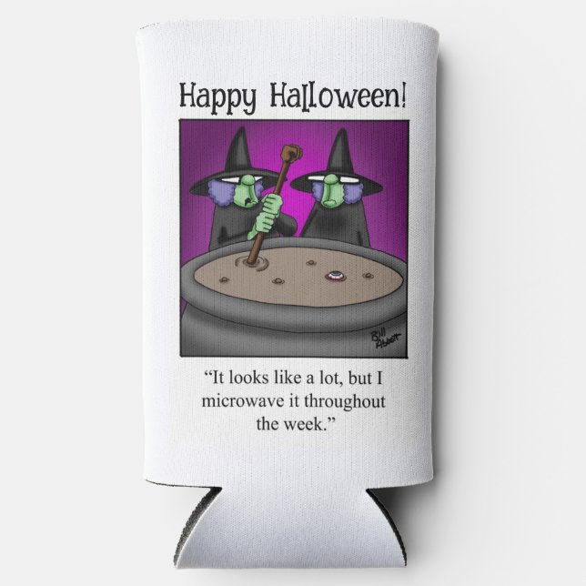 Funny Halloween Spaß kann Cooler Geschenk Selters Dosenkühler (Vorderseite)