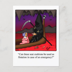 Funny Halloween Spaß Postcard Postkarte