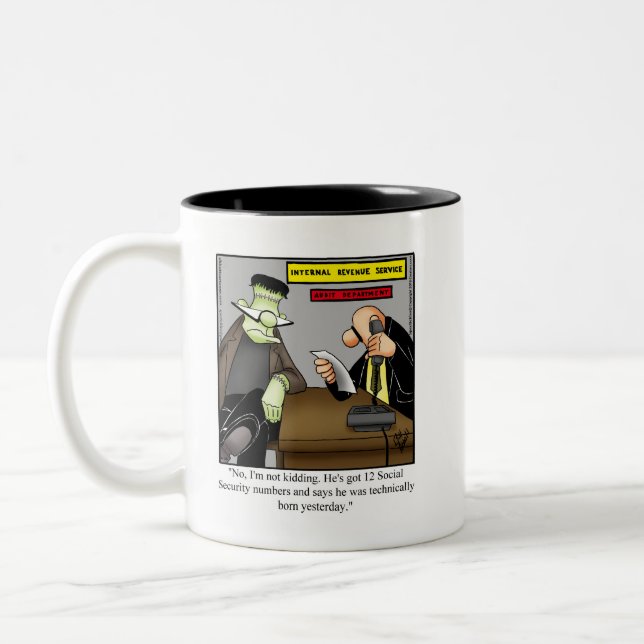 Funny Halloween Spaß Tasse Geschenk (Links)
