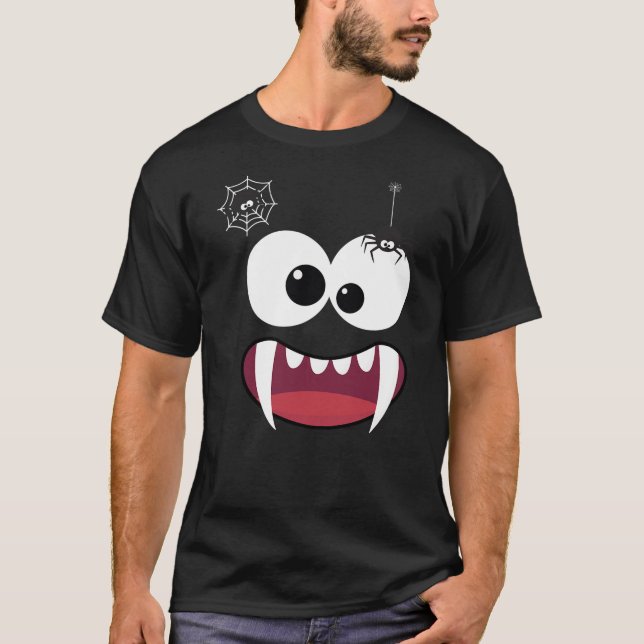 funny halloween spider tee (Vorderseite)