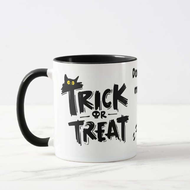 Funny Halloween Tasse (Links)