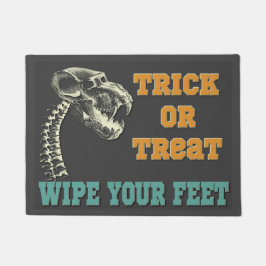 Funny Halloween Trick or Treat Fußmatte