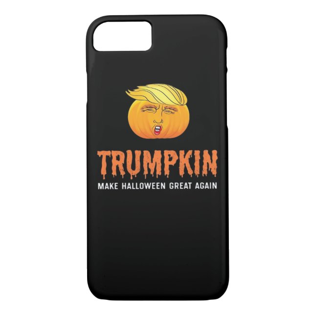 Funny Halloween Trumpkin Case-Mate iPhone Hülle (Rückseite)