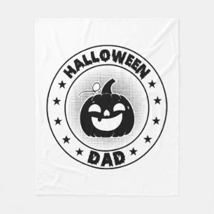 Funny Halloween Vater Halloween Pumpkin Fleecedecke