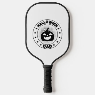 Funny Halloween Vater Halloween Pumpkin Pickleball Schläger