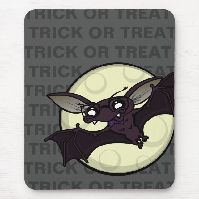 FUNNY HALLOWEWEEN BAT MAUSPAD (Vorne)