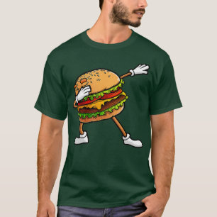 Funny Hamburger Art Kids Men Women Cheeseburger Lo T-Shirt