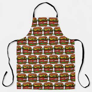 Funny Hamburger PAO Schürze