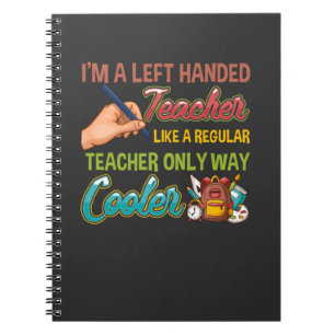 Funny  Handheld Cool Educators School Teacher Notizblock