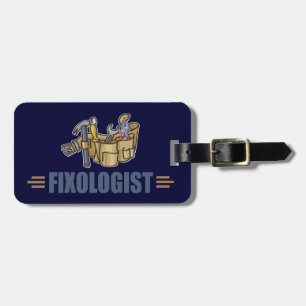 Funny Handyman Gepäckanhänger