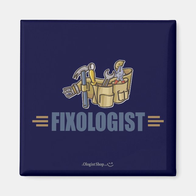 Funny Handyman Magnet (Vorne)
