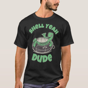 Funny Hang Loose Lazy Turtle für Turtle Lover T-Shirt
