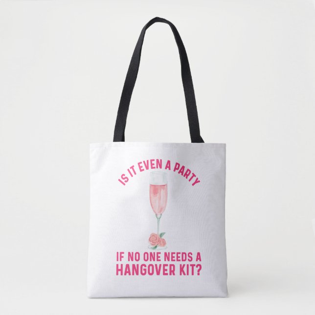 Funny Hangover Kit Weinroute Mendrisiotto Tasche (Vorderseite)