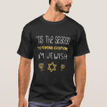 Funny Hanukkah Pun jüdisch Chanukah Feiertagssaiso T-Shirt<br><div class="desc">KARO UNSERE MARKE FÜR PASSENDE DESIGNS - Funny Graphic Hannukah,  Channukah,  Chanukkah,  jüdische Weihnachten für Kinder,  Junge,  Mädchen,  Oma,  Opa,  Lehrer,  Väter,  Mütter,  Tante,  Onkel,  Bruder,  Schwester,  Son,  Tochter</div>