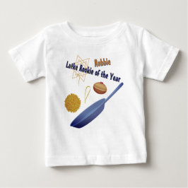 Funny Hanukkah Spaß Latke Rookie Baby T-shirt