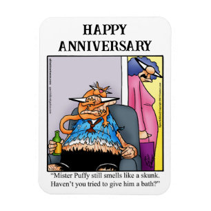 Funny Happy Anniversary Magnet-Geschenk Magnet