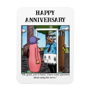 Funny Happy Anniversary Magnet-Geschenk Magnet