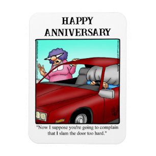 Funny Happy Anniversary Magnet-Geschenk Magnet