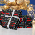 Funny Happy Birthday DIY Age Geschenkpapier<br><div class="desc">DIY Birthday Age Wrapping Paper. Gib dein Alter hinzu. 📌 Wenn Sie weitere Anpassungen benötigen, klicken Sie bitte auf den Bereich "Weitere Anpassungen vornehmen" oder "Design anpassen oder bearbeiten" und verwenden Sie unser Design-Tool, um die Größe, den Rotation, die Textfarbe, den Text und vieles mehr zu ändern. ⭐ Dieses Produkt...</div>