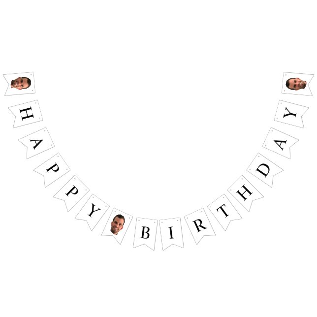 Funny Happy Birthday Party Picture Foto Banner (Alle)