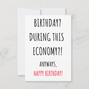 Funny Happy Geburtstagskarte Dankeskarte