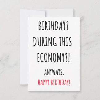 Funny Happy Geburtstagskarte Dankeskarte