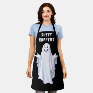 Funny Happy Ghost Schürze