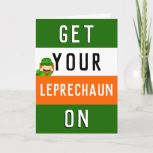 Funny Happy St. Patrick's Day Karte