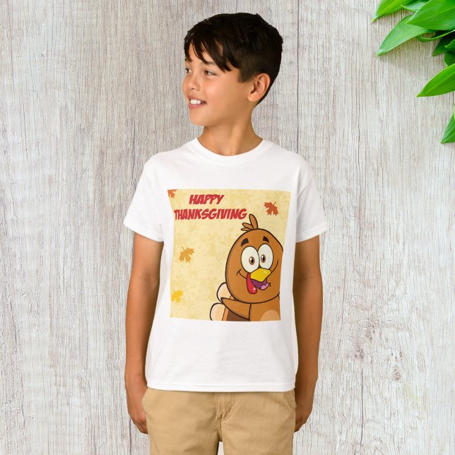 Funny Happy Thanksgiving T-Shirt (Von Creator hochgeladen)