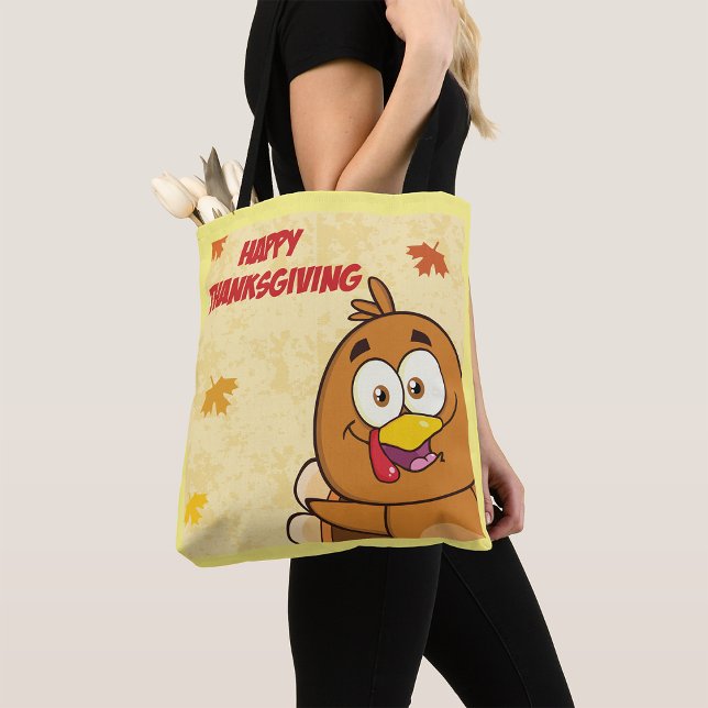 Funny Happy Thanksgiving Tasche (Von Creator hochgeladen)