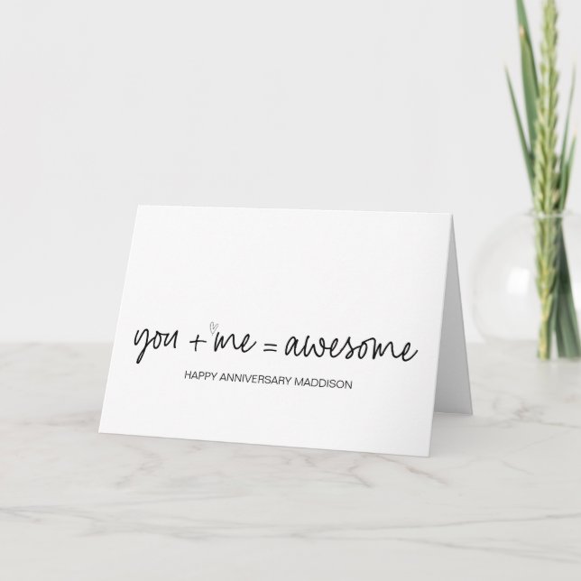Funny Happy Valentines Day-Geschenk für die Liebe  Karte (Vorderseite)