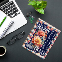 Funny Happy Zitat überall auf der Print